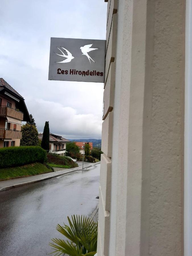 Les Hirondelles, Appartement De Vacances Avec Terrasse Et Coin Grillades Granges Ngoại thất bức ảnh